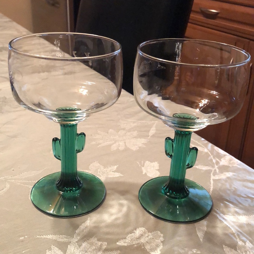 Pair of cactus glasses